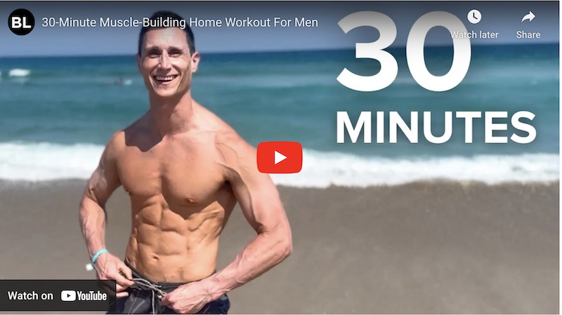 30 minute home best sale workout to build muscle